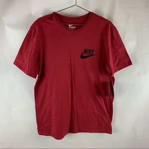 Nike Men’s Size L Red Logo Tee